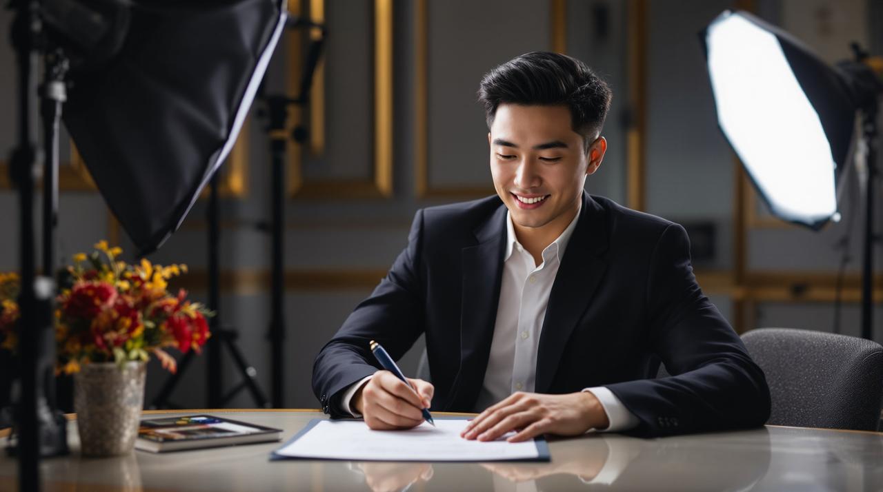 新生代演员苏晨正式签约小视频，开启全新艺术征程